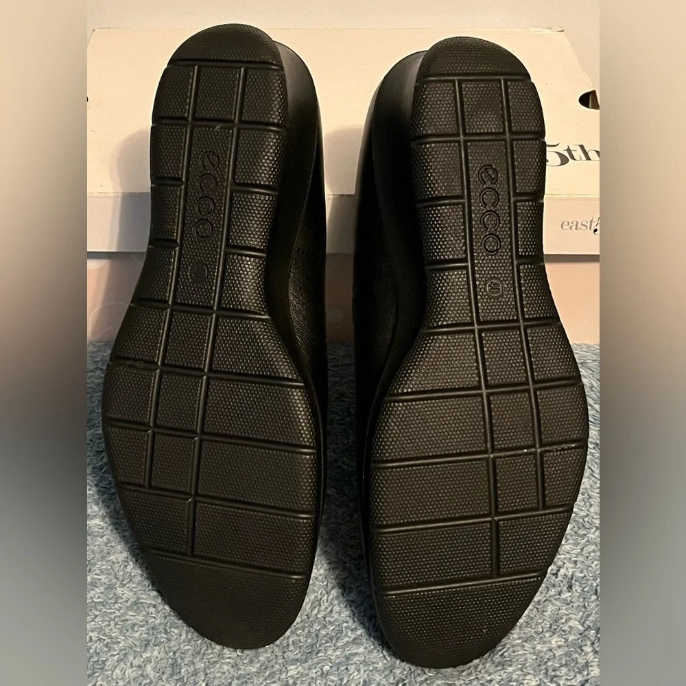 ECCO Elegant Black Women's Shoes - Picture 6 of 8